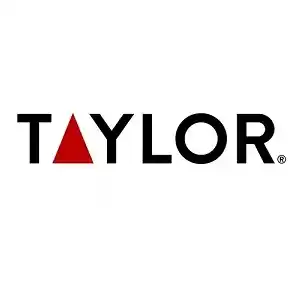 Logo oficial de la marca Taylor en calidad estándar