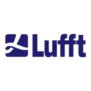 Logo oficial de la marca Lufft en calidad estándar