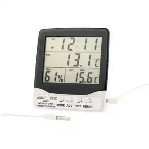 Termohigrómetro 303C con sonda de temperatura y humedad relativa